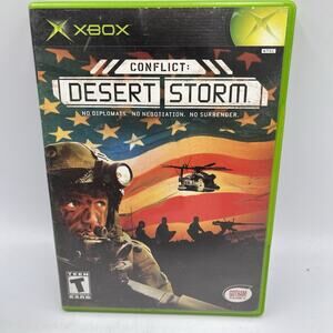 Conflict Desert Storm - Original Xbox Game - Tested!